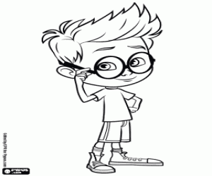 The child Sherman coloring page