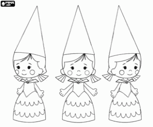 Chloe as a beautiful princess coloring page