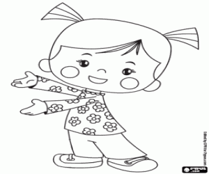 Chloe lives magical adventures coloring page