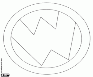 Circular logo of Wonder Pets coloring page