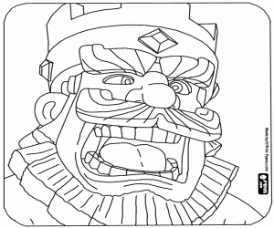 Clash Royale icon coloring page