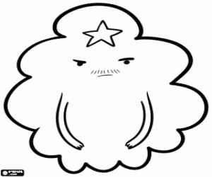 Cloud Prince, Adventure Time coloring page