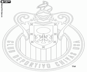 Club Deportivo Chivas USA logo coloring page