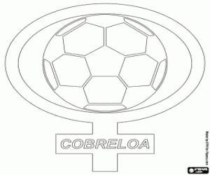 Cobreloa logo coloring page