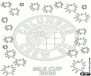 Columbus Crew, 2020 MLS Cup coloring page