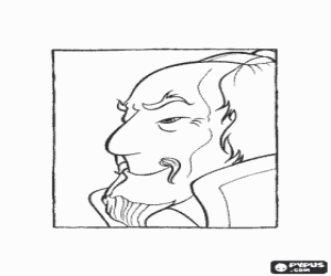 Confucius, the Confucianism coloring page