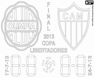 Copa Libertadores, Final 2013 coloring page