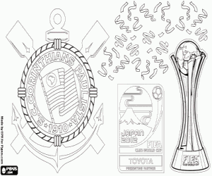 Corinthians, Club World Cup 2012 coloring page