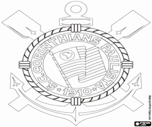 Corinthians logo coloring page