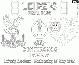 Crystal Palace - Rayo Vallecano coloring page