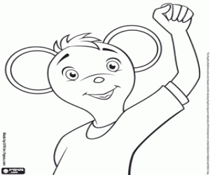 The dancer Marco coloring page