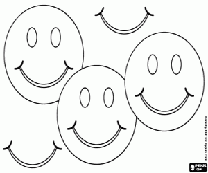 The day of happiness coloring page
