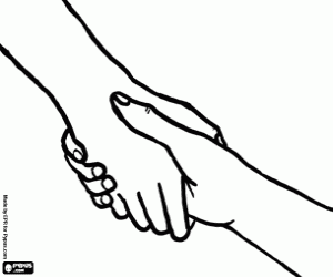 Day of humanitarian assistance coloring page