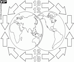Day of the Migrants coloring page