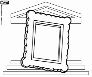 The day of museums coloring page
