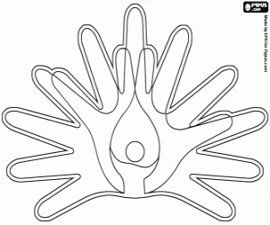 Day of rare diseases coloring page