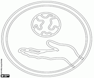 The day of tourism coloring page