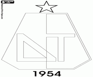 Deportes Tolima emblem coloring page