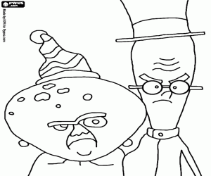 Doctor Two Heads, Pet Squad coloring page