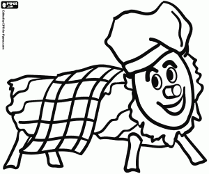 El Tió de Nadal coloring page