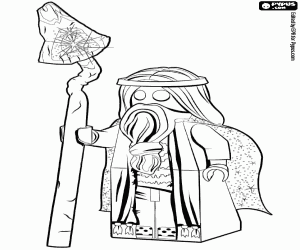 The elder Vitruvius, the master coloring page