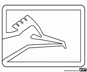 Emblem of the Correcaminos UAT coloring page