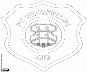 Erzgebirge Aue logo coloring page