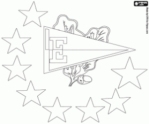 Estudiantes de La Plata logo coloring page