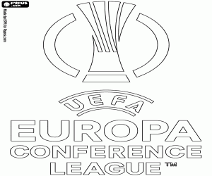 Europa Conference League, logo coloring page