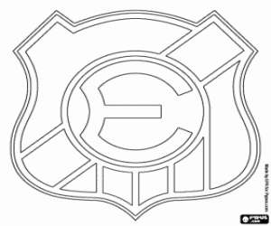 Everton Viña del Mar emblem coloring page