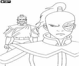 Face of the evil Prince Zuco coloring page