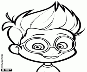 The face of Sherman coloring page