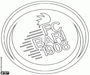 FC Bari 1908 emblem coloring page