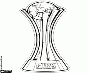 FIFA Club World Cup coloring page