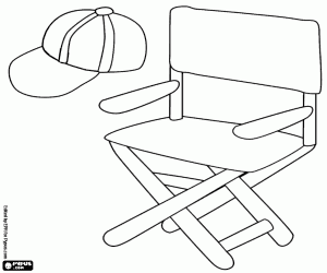 For the film's director coloring page