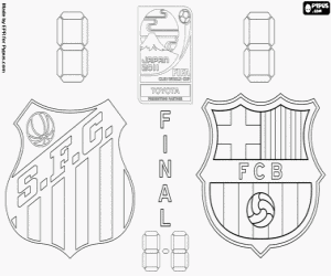 Final FIFA Club World Cup 2011 coloring page