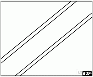 Flag of Tanzania coloring page