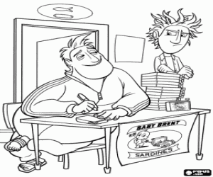 Flint and Brent McHale coloring page