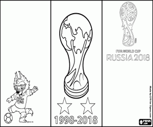 France, 2018 world champion coloring page