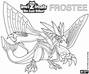 Frostee, Invizimals The Lost Tribes coloring page