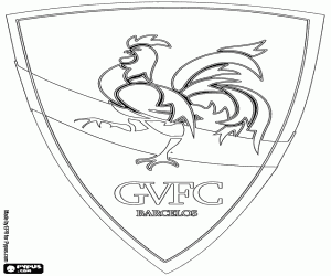 Gil Vicente FC badge coloring page