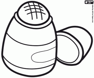 Glue, adhesive, roll-on glue coloring page