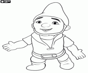 Gnomeo Montague coloring page
