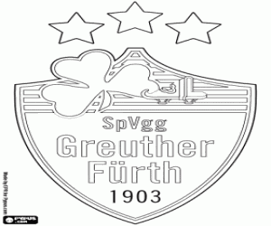 Greuther Fürth emblem coloring page