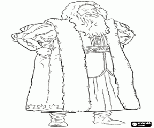The guardian of Narnia coloring page