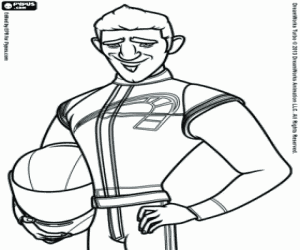 Guy Gagné coloring page