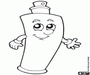 Hairspray coloring page