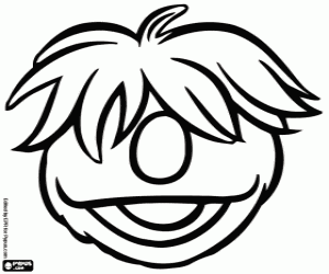 The head of Groove, the Hobbs coloring page