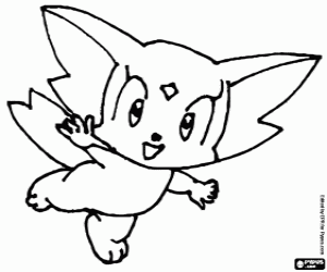 The hench Pachi of Mix Master coloring page