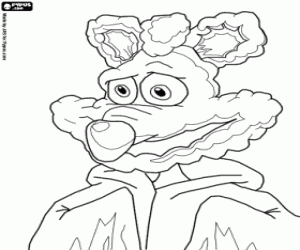 The hidden face of Dr. Cuddle coloring page